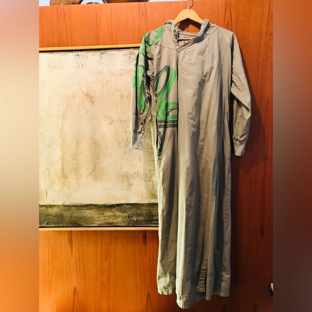 Maxi Hooded Streetwear dress by Route 1